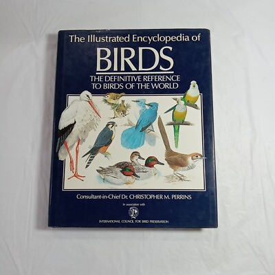 #ad The Illustrated Encyclopedia Of Birds Hardcover Book $24.00