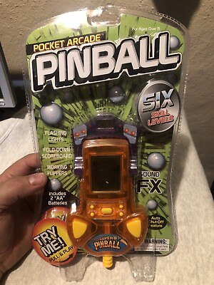 #ad Westminster Electronic Pull amp; Play Super Pinball Handheld Electronic Game 2003 $7.99