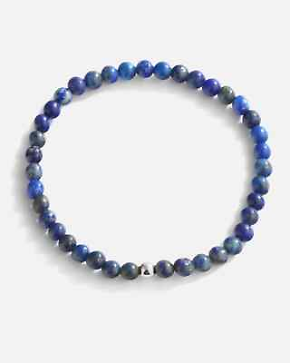 #ad Lapis Lazuli Stone 925 Sterling Silver Bracelet $49.90