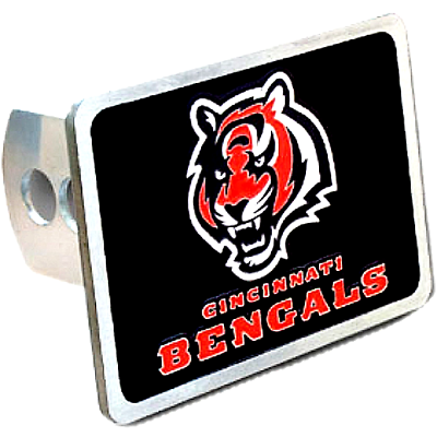 #ad Cincinnati Bengals Solid Pewter Metal Class II amp; III NFL Trailer Hitch Cover $21.95
