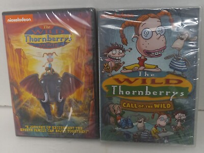 #ad Nickelodeon The Wild Thornberrys Movie amp; Call Of The Wild DVD New Sealed $16.99