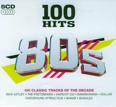 #ad Various Artists 100 Hits: 80s Various Artists CD S2VG The Fast Free Shipping $12.00