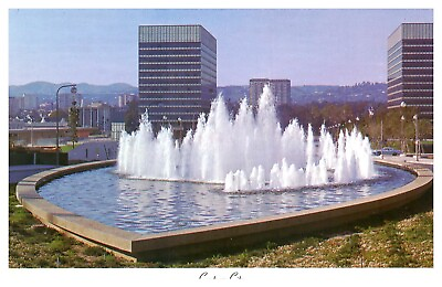 #ad Century City Beverly Hills California Unposted Wob Chrome Postcard $3.80