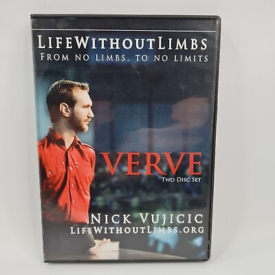 #ad Life Without Limbs Verve DVD 2008 All Regions PAL Nick Vujicic AU $12.56