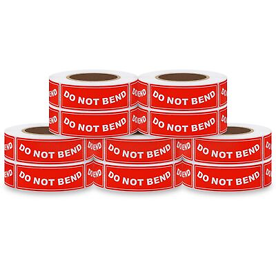 #ad Do Not Bend Stickers 1amp;#215;3 Inch Shipping Handle Labels for USPS Envelope 50 $66.78