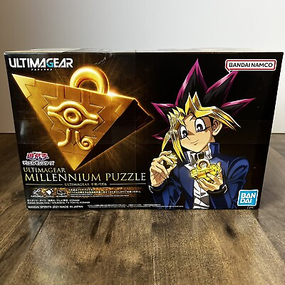 #ad New Yu Gi Oh Gold Ultimagear Millennium Puzzle 3D Model Kit Bandai $58.70