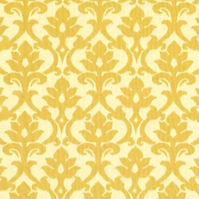 #ad Richloom AZZURO Ikat MARIGOLD Home Decor Drapery Upholstery Sewing Fabric BTY $9.75