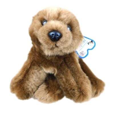 #ad Aurora Flopsies Lil Grizzly Plush with Tags 5quot; Fluffy Brown Bear Stuffed Animal $8.00