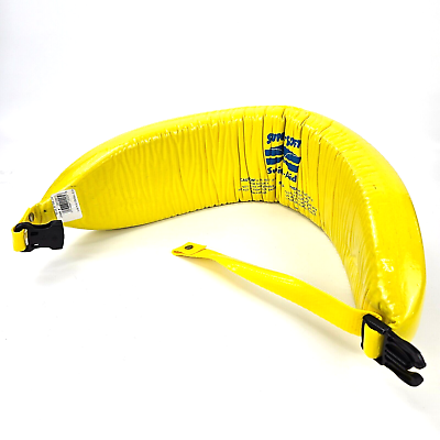 #ad TRC Recreation Super Soft Water Ski Belt 1 Strap Small Yellow Swim Aid $36.00
