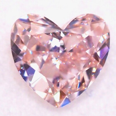 #ad 0.99 Carat Light Brown Pink GIA VS1 Certified Loose Diamond Natural Color Heart $18700.00
