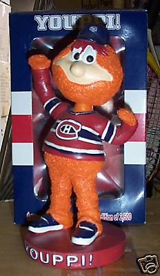 #ad Youppi The Mascot Montreal Canadiens PROMOTIONAL Bobble Bobblehead SGA from 2005 $99.99