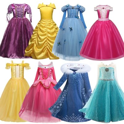 #ad Children Costume 4 8 10 Years Clothes Party Dress Princess Dresses For Girls Up $23.86
