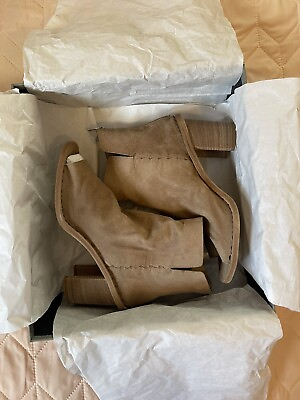 #ad OFFICINE CREATIVE Sidoine 007 Beige Ankle Boots Size 9.5 $80.00