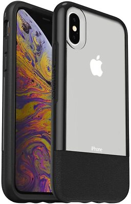 #ad OTTERBOX STATEMENT SERIES Case for iPhone Xs LUCENT BLACK CLEAR BLACK $9.99