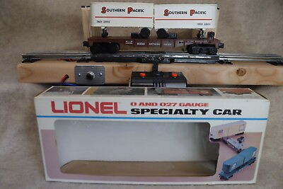 #ad 1980 Lionel O Gauge #9333 Southern Pacific Piggyback Car Excellent Cond. $24.99