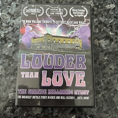 #ad Louder Than Love: The Grande Ballroom Story quot;Rock#x27;s Greatest Untold Storyquot; $12.99