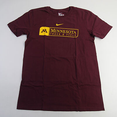 #ad Minnesota Golden Gophers Nike Nike Tee Short Sleeve Shirt Men#x27;s Maroon Used $5.68