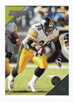 #ad 2001 Topps Debut Jerome Bettis Pittsburgh Steelers Football Card #24 HOF $1.59