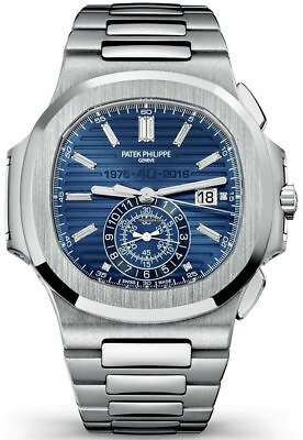 #ad Patek Philippe SEALED Nautilus 18k White Gold Diamond Watch Box Papers NEW 5976 $995000.00