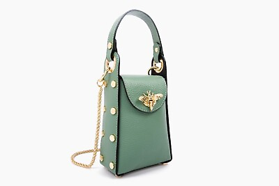 #ad Italian handmade leather bagStylish leather handbag from FlorencePhone Purse $105.00