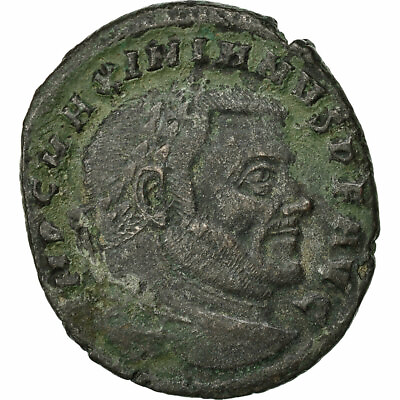 #ad #491735 Coin Maximianus Follis AD 307 Rome MS Billon RIC:194 b $180.70
