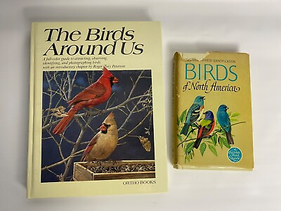 #ad Pair of Bird Books: The Birds Around Us amp; Birds of North America w Bird Notes $19.00