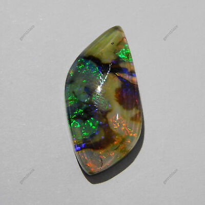 #ad Natural Monarch Opal Fancy Shape 11.85 Carat Loose Gemstone CERTIFIED $15.57