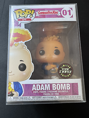 #ad Funko Pop Garbage Pail Kids Adam Bomb 01 Chase Near Mint Cond w Protector Case $49.99
