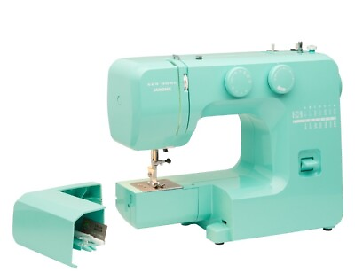 #ad JANOME Arctic Crystal Easy to Use Sewing Machine with Interior Metal Frame NIB $80.00