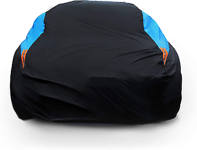 #ad Waterproof Car Cover Snowproof UV Protection Windproof Outdoor Full Car Cover $50.36