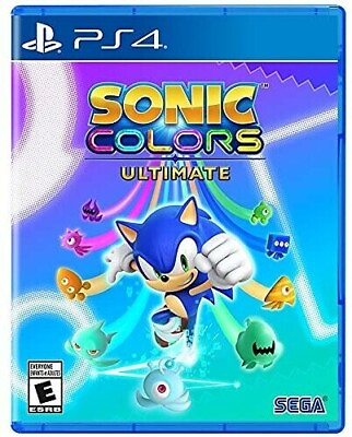 #ad Sonic Colors Ultimate Standard Edition Sony PlayStation 4 Complete Sega Ps4 $13.99
