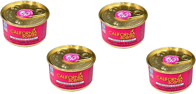 #ad California Scents Air Freshener 4 Pack Car Air Freshener Coronado Cherry $18.37