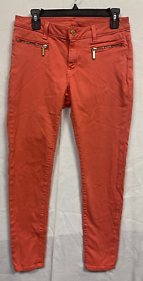 #ad Michael Kors Women#x27;s Pink Skinny Jeans Women#x27;s Size 8 $19.99