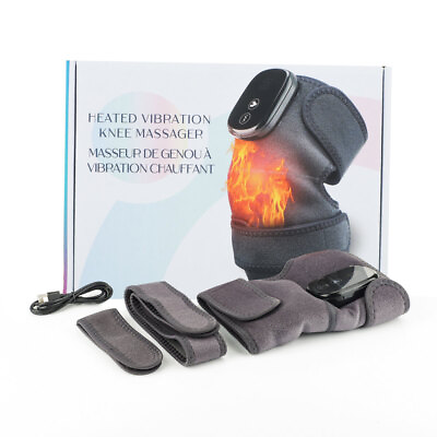 #ad Electric Heated Vibration Pad Joint Pain Relief Massager for Knee Elbow Shoulder $36.78
