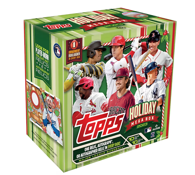 #ad 2023 Topps Baseball Factory Sealed Holiday Mega Box New Sealed $23.99