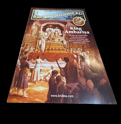 #ad Back To Godhead Magazine Jan Feb 2015 King Ambarisa $17.50