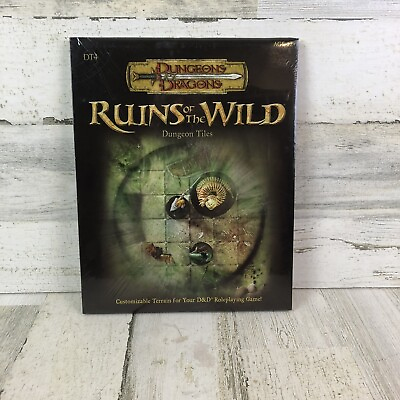 #ad Dungeons amp; Dragons Accessories: DT4: Ruins of the Wild Dungeon Tiles Brand New $39.99