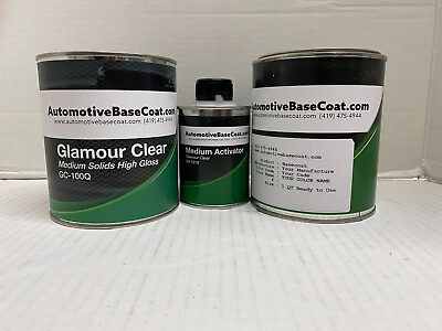 #ad #ad CHRYSLER DODGE JEEP Basecoat Paint Ready To use 1 QT w Clear Pick Your Color $96.89