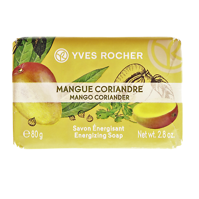 #ad Yves Rocher Mango Coriander Energizing Soap 80g 2.8 oz $8.99