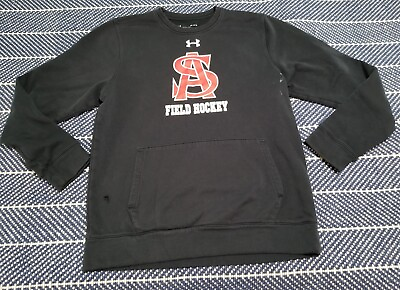 #ad Spalding High School Sweatshirt Mens Medium Under Armour Field Hockey Flawed $6.65