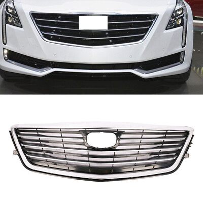#ad Front Upper Bumper Grille Fits For CADILLAC CT6 2016 2018 Chrome 84124488 New $275.00