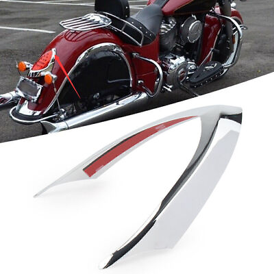 #ad Fit Indian Chief Classic Dark Horse Vintage Taillight Tail Light Top Trim Cover $14.20