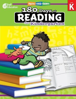 #ad 180 Days of Reading: Grade K Daily Reading Workbook for Classroom and Home... $6.32
