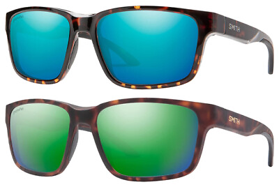 #ad Smith Optics Basecamp Polarized ChromaPop Men#x27;s Modern Square Sunglasses 201929 $74.99
