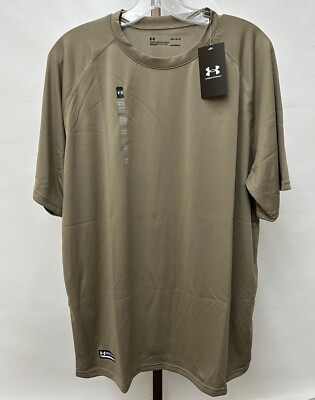 #ad Under Armour Tactical Tech T Shirt Brown Size Medium or Large 1005684 499 $16.99