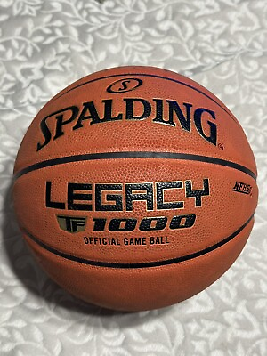 Spalding TF 1000 Legacy NFHS Indoor Game Ball 29.5 Size 7 Basketball $42.00