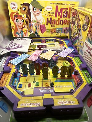 #ad 1989 Milton Bradley￼ Mall Madness electronic game for parts 99% complete $45.00