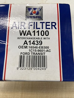 #ad Wesfil Air Filter WA1100 A1439 AU $12.00