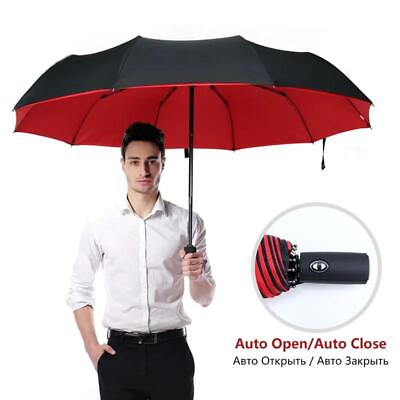 #ad Windproof Double Layer Fully Automatic Resistant Umbrella $15.13