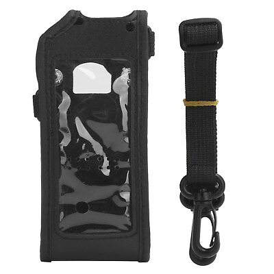 #ad Walkie Talkie Soft Case Leather Cover for Anytone AT D878UV Plus Two Way Radio m AU $18.17